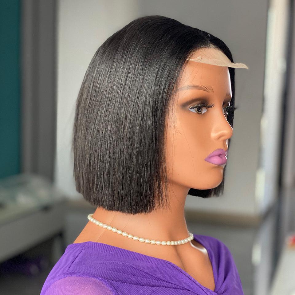 12A Vietnam Bone Straight Bob Human Hair Wigs