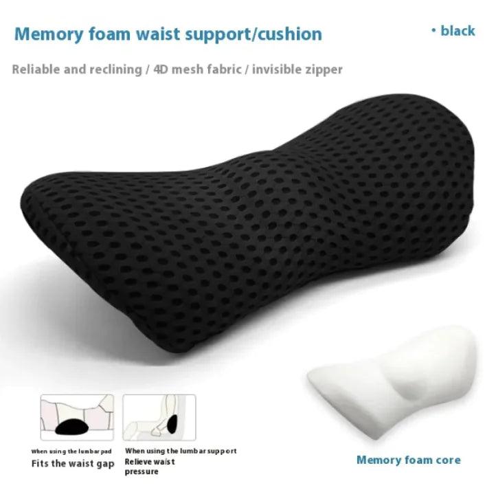 Ergonomic Memory Foam Back Support Pillow