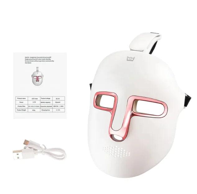 7-Color LED Light Therapy Facial Mask