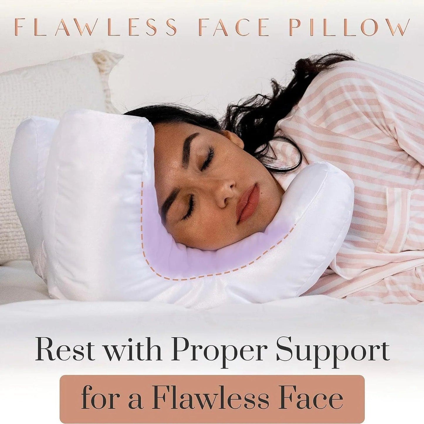 Anti-Wrinkle Beauty Sleep Pillow