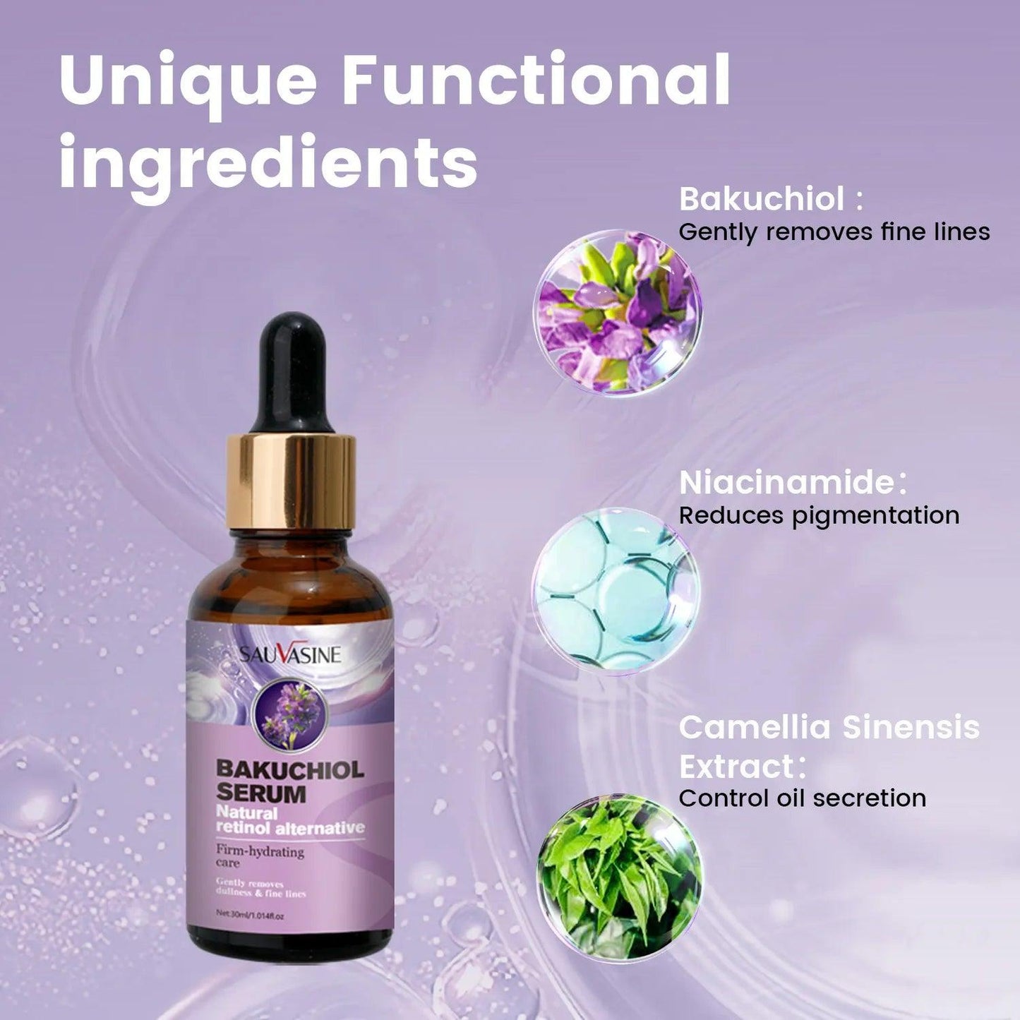 Bakuchiol Natural Retinol Alternative Gesichtsserum