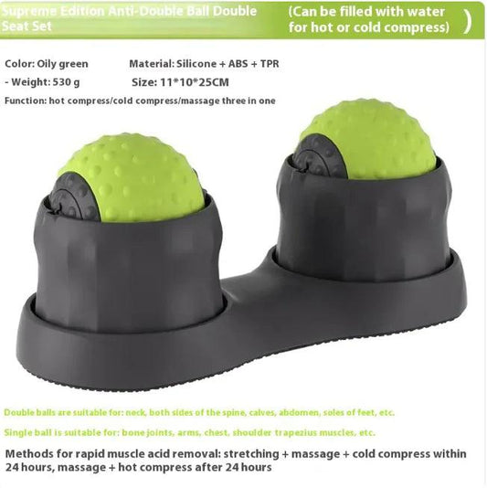 TheraSphere Hot &amp; Cold Massageball – Muskelentlastung für Füße, Rücken und Fitness-Regeneration