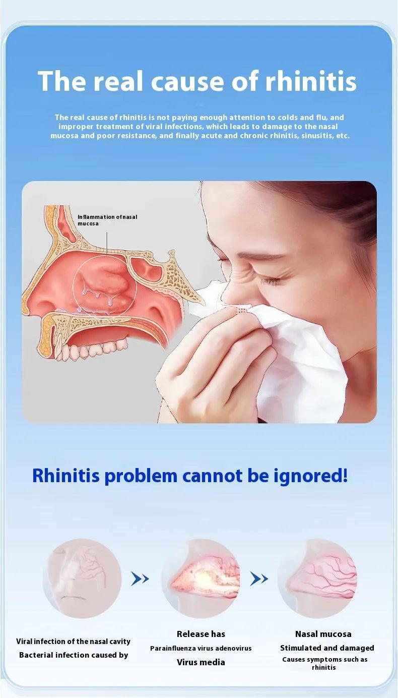 Portable Intelligent Infrared Anti-rhinitis Device