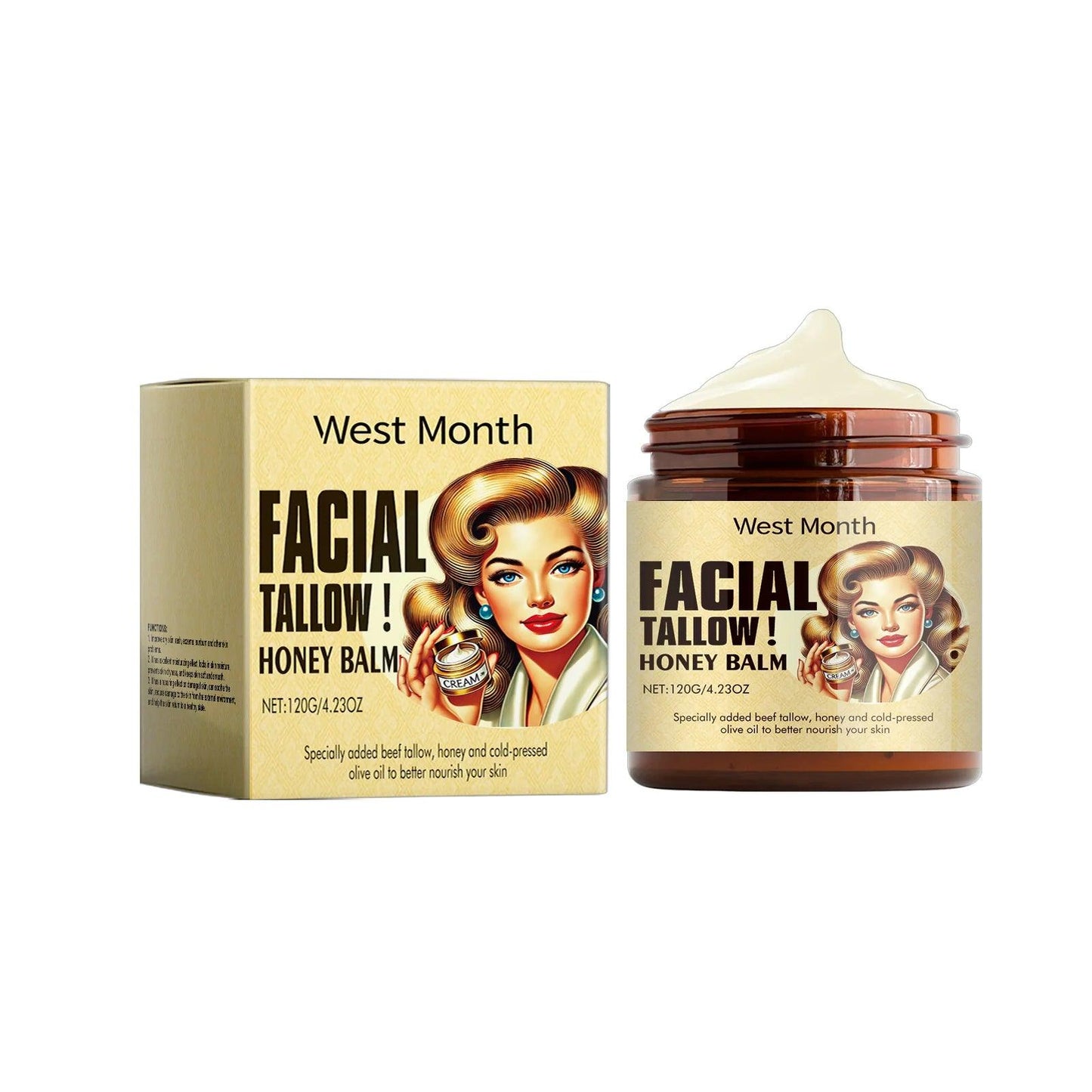 Tallow & Honey Facial Balm