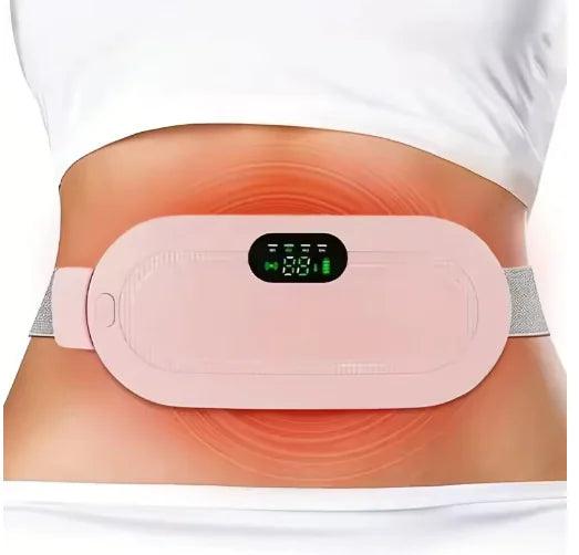 Menstruations-Heizkissen, intelligenter warmer Gürtel, Linderung von Taillenschmerzen, Krämpfe, vibrierendes Bauchmassagegerät, elektrisches Taillengürtel-Gerät