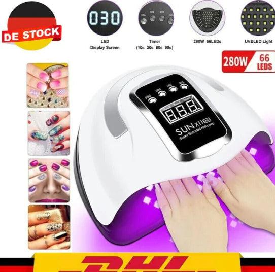 LED UV Nail Dryer with Timer and Sensor