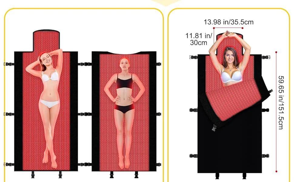 Full Body Red Light Therapy Sleeping Bag