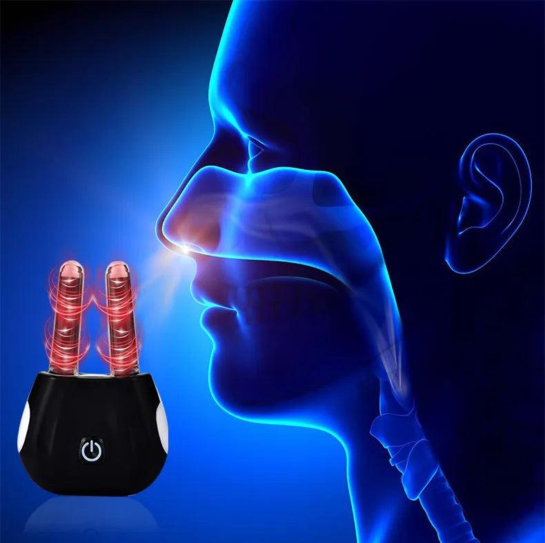 Portable Intelligent Infrared Anti-rhinitis Device