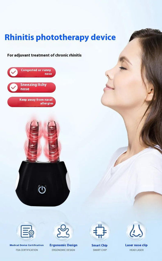 Portable Intelligent Infrared Anti-rhinitis Device