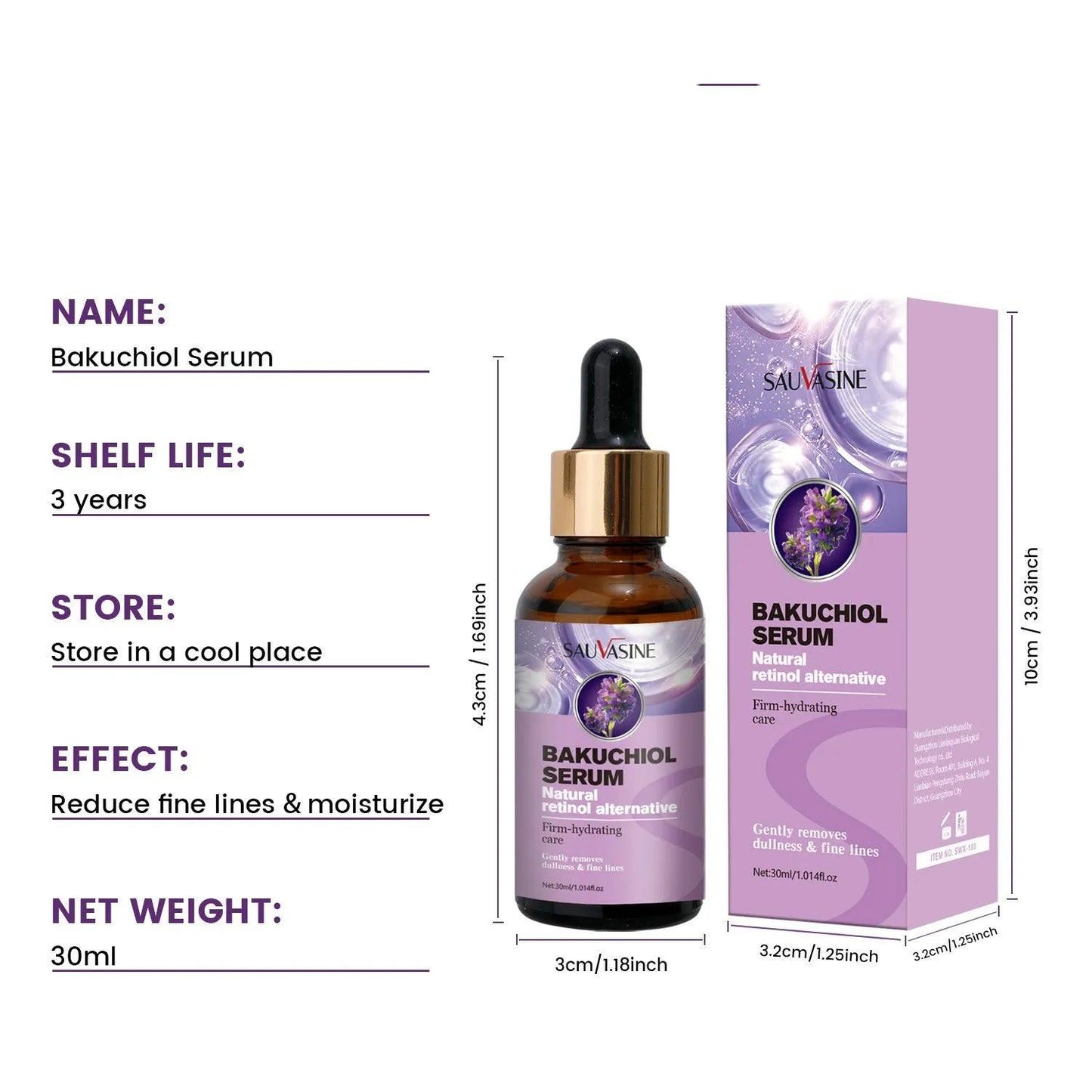 Bakuchiol Natural Retinol Alternative Gesichtsserum