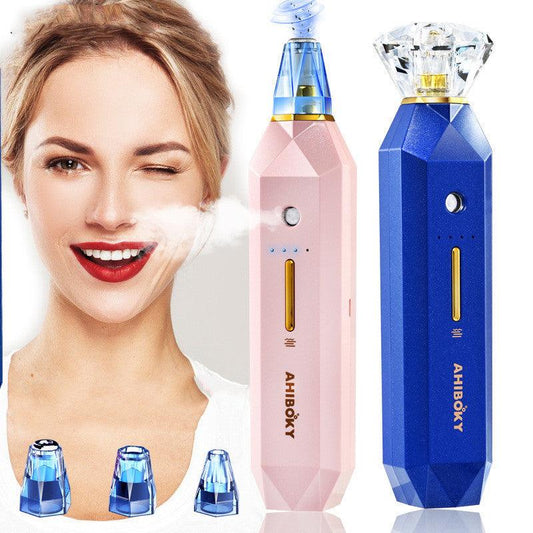 2-IN-1 Blackhead Remover Vacuum Pore Cleaner Acne Remover Mist Facial Sprayer Skin Mouisture Nose Face Deep Cleansing Skin Care