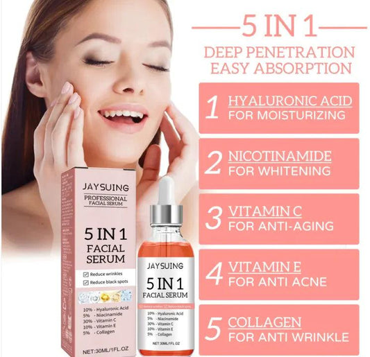 GlowBoost 5-in-1 Anti-Aging Serum