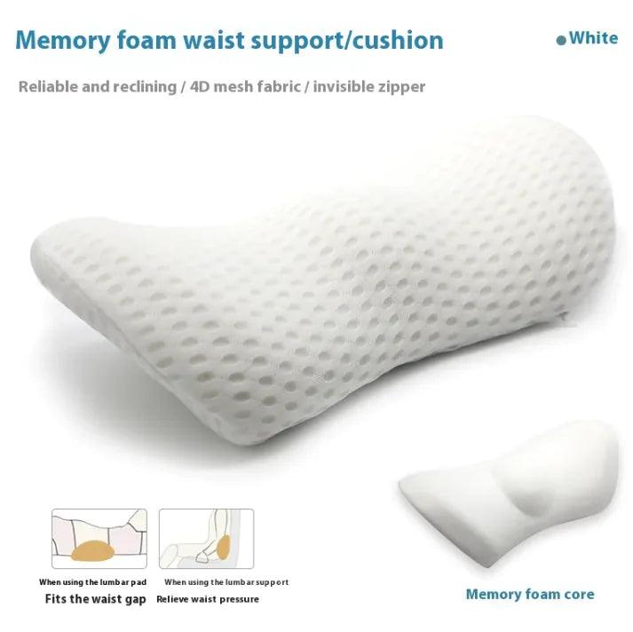 Ergonomic Memory Foam Back Support Pillow