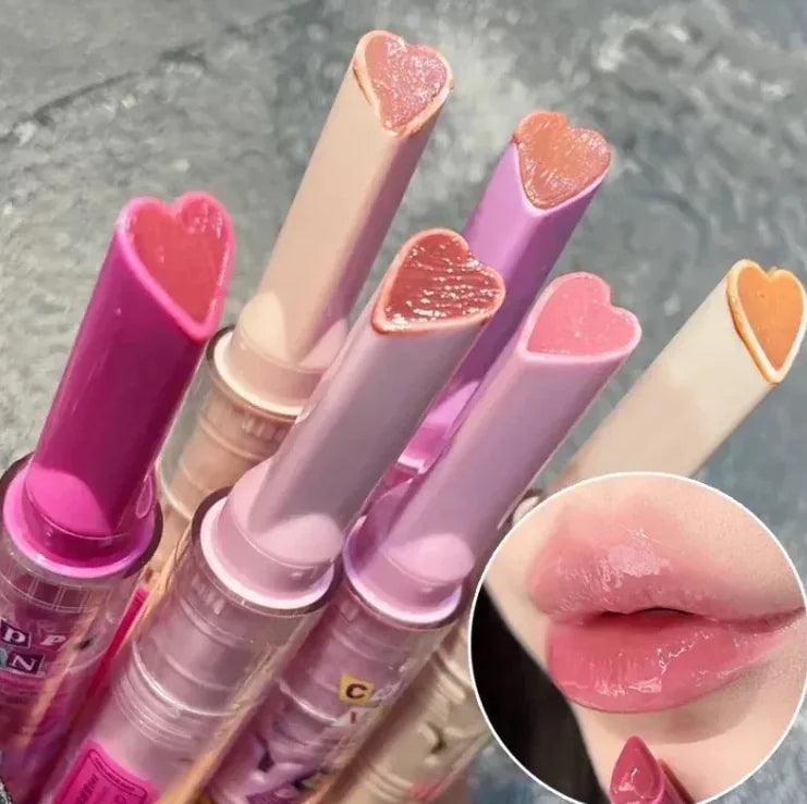 Feuchtigkeitsspendender Lippenstift mit Spiegeleffekt