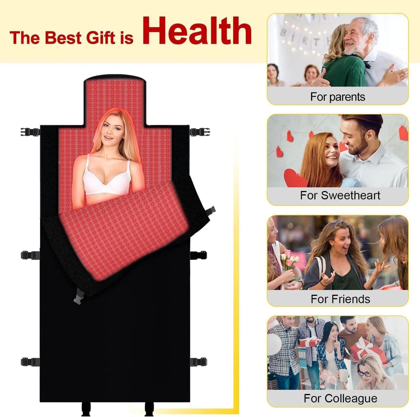 Full Body Red Light Therapy Sleeping Bag