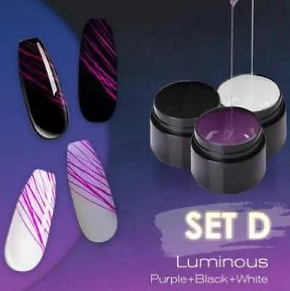 Luminous Nail Art Spider Nail Gel UV Nail Polish