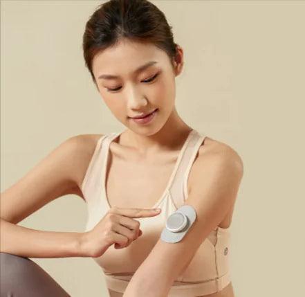 PulseEase Mini Masseur Acupoint avec Patch de Massage Magique